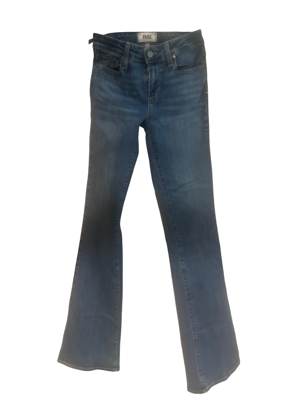 PAIGE Women’s Light Indigo Denim Jeans size 24/34 (BIN1-05)